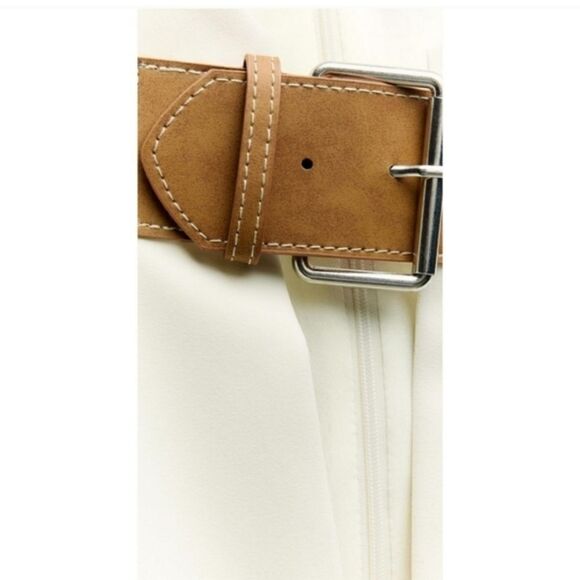 Nwt Zara BELTED TAILORED DRESS - Picture 16 of 16